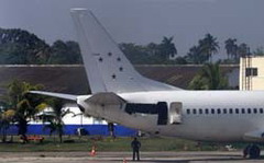 Aircraft taken by hijacking